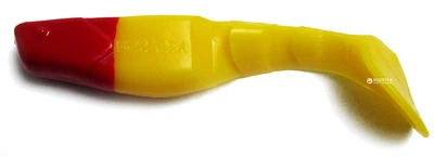Виброхвост Mann's Assassin 3.15" 80мм 5 шт Yellow-Red (M-076 Y BBR)