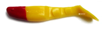 Виброхвост Mann's Assassin 2.75" 60мм 5 шт Yellow-Red (M-057 Y BBR)