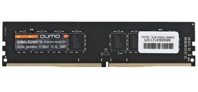 Модуль памяти DDR4 8GB/2400 QUMO (QUM4U-8G2400P16)