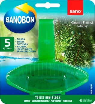 Туалетний блок Sano зелений ліс 55 г (7290102990030)
