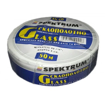 Стеклохолст малярный Spektrum SN40 лента для армирования 0,05х50 м