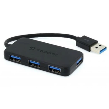 USB-Хаб Transcend USB-хаб 4-Port USB 3.1 Gen 1 (TS-HUB2K) (FFCRTR01255)
