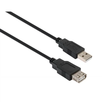 Дата кабель USB 2.0 AM/AF 3.0m Vinga (VCPUSBAMAF3BK)