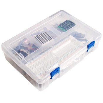 Стартовый набор Arduino Starter Kit на базе Uno R3 с RFID модулем в кейсе Black
