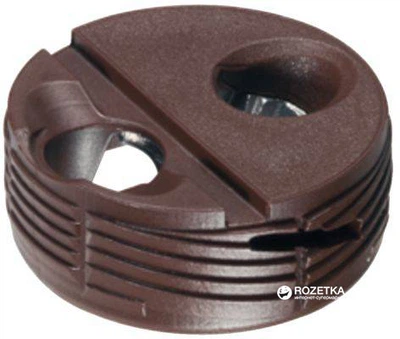 Корпус стяжки Hafele Tofix 18-25 мм Коричневый 100 шт (261.95.104)
