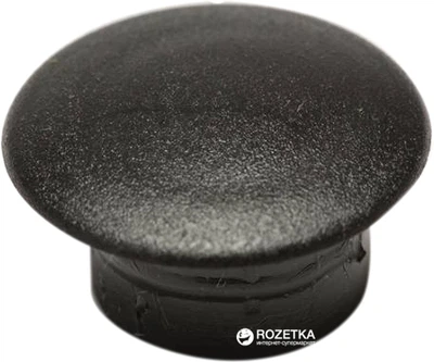 Заглушка отвору Hafele D10/15 RAL9050 500 шт Чорна (045.00.341)