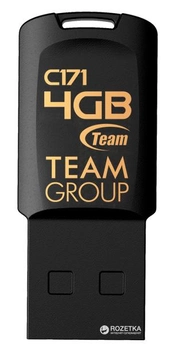 Team C171 USB 2.0 4GB Black (TC1714GB01)