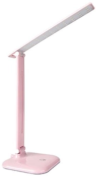 Настольная лампа Feron DE1725 9W 6400K Pink (2000242317964)