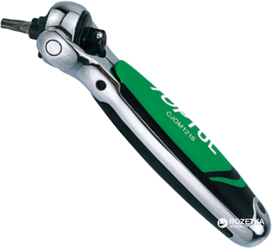 Трещотка Toptul 3/8" с шарниром 72 зубца (CJOM1216)