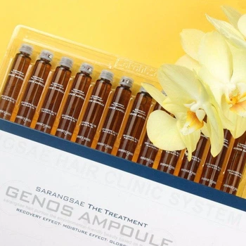 Ампули для відновлення волосся Sarangsae cosmetics Erba Genos Ampule, упаковка 12 шт 120 мл