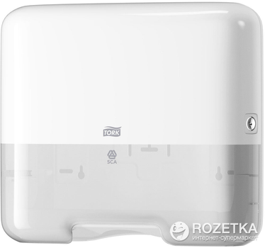 Тримач TORK Міні для листових рушників Singlefold збірка ZZ і С білий 553100