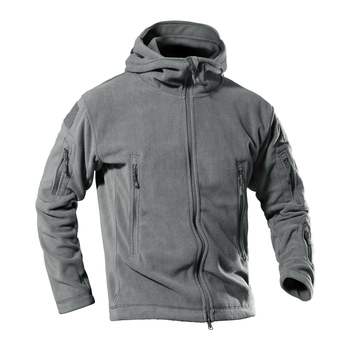 Тактовна флісова куртка/кофта Pave Hawk grey M Pave Hawk (new_69123)