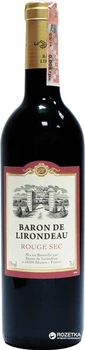 Вино Baron de Lirondeau червоне сухе 0.75 л (3107874905121)