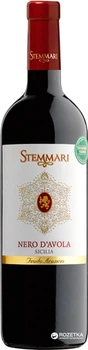 Вино Stemmari Nero d'Avola Sicilia IGT червоне напівсухе 0.75 л (8032601680222)