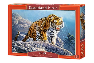 Пазли "Тигр" 500 елементів CASTORLAND (B-53346)