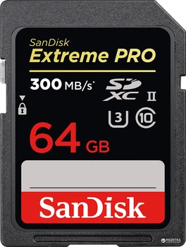 SanDisk SDXC Extreme Pro 64GB C10 UHS-II U3 (SDSDXPK-064G-GN4IN)