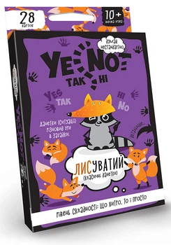 Карточная игра «YENOT ДаНетки», укр. YEN-01-02U