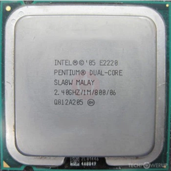 Процессор S775 Intel Pentium dual core E2220 2x2.4 GHz Б/У