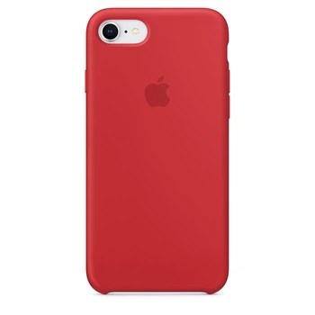 Silicone Case Original for Apple iPhone SE 2022/2020/8/7 (HC) - Red