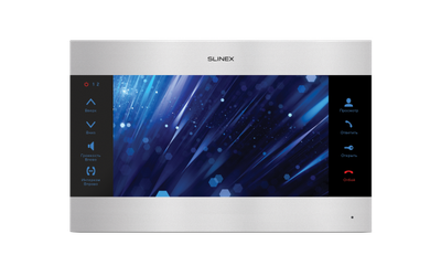 Видеодомофон Slinex SL-10 IP Серебро черный