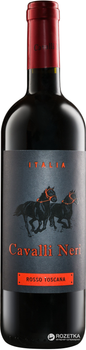 Вино Cavalli Neri Rosso Toscana 2015 червоне сухе 0.75 л 12.5% (8027603004749)