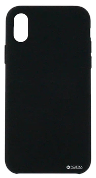 Чехол для смартфона DENGOS Back Cover Silicon для Apple iPhone Х Black (DG-BCS-09)