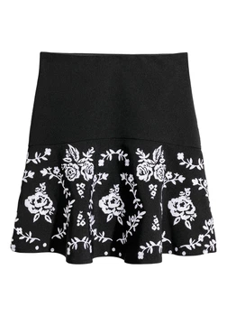 Юбка H&M 32 Черно-белый 0580352_14