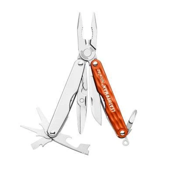 Мультитул LEATHERMAN Juice S2- CINNABAR ORANGE, подарочная коробка (831983)
