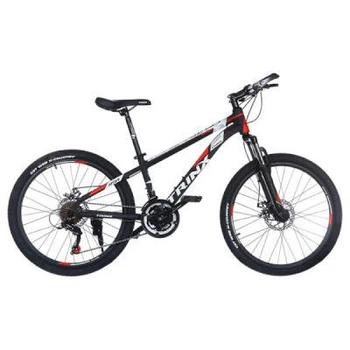 Велосипед Trinx Majestic M134 2019 24" 12.5" Matt-Black-Red-White (M134MBRW)