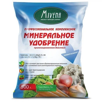 Добриво Mivena Field-Cote для овочевих культур 500 г / 500 г
