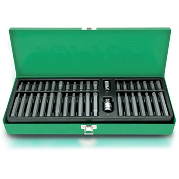 Набір біт 10мм HEX, TORX, SPLINE 40 од. TOPTUL GAAD4002
