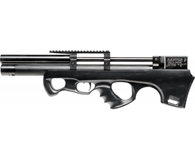 Гвинтівка пневматична РСР Raptor 3 Compact Plus PCP кал. 4,5 мм. Колір - чорний (чохол в комплекті). 39930011