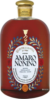 Лікер Nonino Amaro Quintessentia в дерев'яній коробці з піпеткою для наливання 6.3 л 35% (80543152)