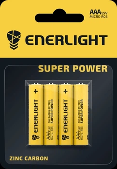 Батарейка Enerlight Super Power AAA 4 шт (80030104)