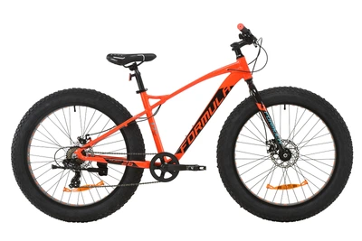 Велосипед фэтбайк горный (спортивный) 26" Formula Paladin DD 2020 рама 17" красно-черный с бирюзовым на рост 160-185 см (OPS-FR-26-338)