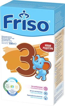 Смесь сухая молочная Friso 3 Junior от 1 до 3 лет 350 г (8716200722551)