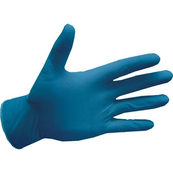 Перчатки нітрилові, голубі easyCARE - 100 шт/уп, XS