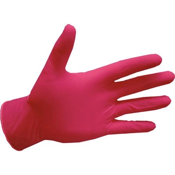 Рукавички нітрилові, Pink mediCARE - 100 шт/уп, S