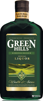 Бальзам Green Hills Хербал 0.5 л 20% (4820139478756)
