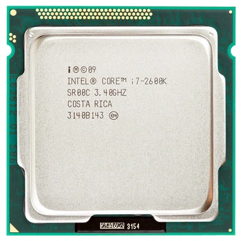 Процессор LGA 1155 Core i7 2600K 4/(8)х3,8 GHz/8 MB Б/У