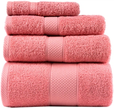 Махровое полотенце Arya Miranda Soft 50х90 см Коралл (8680943039477)