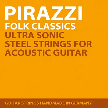 Комплект струн для акустической гитары Pirazzi Folk Classic Medium P686030