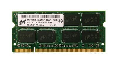 Модуль памяти SO-DIMM 2GB/800 DDR2 PC6400 Micron (MT16HTF25664HY-800J1) - Refubrished