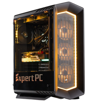 Персональный компьютер Expert PC Ultimate (I9600K.16.S12.2070.414W); Intel Core i5-9600K (3.7 - 4.6 ГГц) / ОЗУ 16 ГБ / SSD 1.2 ТБ / NVIDIA GeForce RTX 2070 8 ГБ / без ОП / LAN / Windows 10 Home / черный