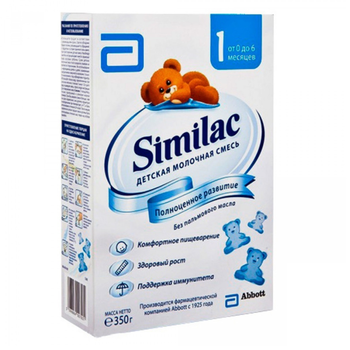 Суха молочна суміш Similac Повноцінний розвиток 1 350 г (EK22104111)