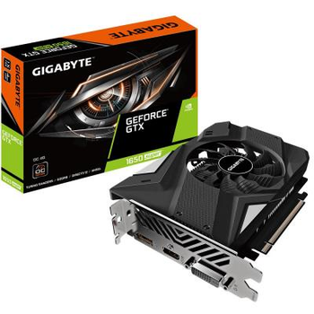 Відеокарта GIGABYTE GeForce GTX1650 SUPER 4096Mb OC (GV-N165SOC-4GD)