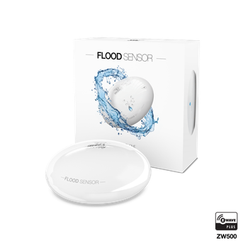 Датчик протечки и температуры FIBARO Flood Sensor — FIBEFGFS-101-ZW5 (FIB_FGFS-101)