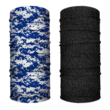 Трубчатая бандана на флисе SA Co. Blue & White Digi Fleece