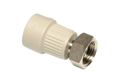 Муфта PP-r Ekoplastik с металлической накидной гайкой, 25х3/4
