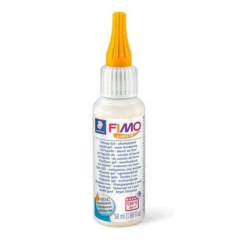 Жидкая полимерная глина Fimo liquid гель прозрачная 50 мл Staedtler, 805000